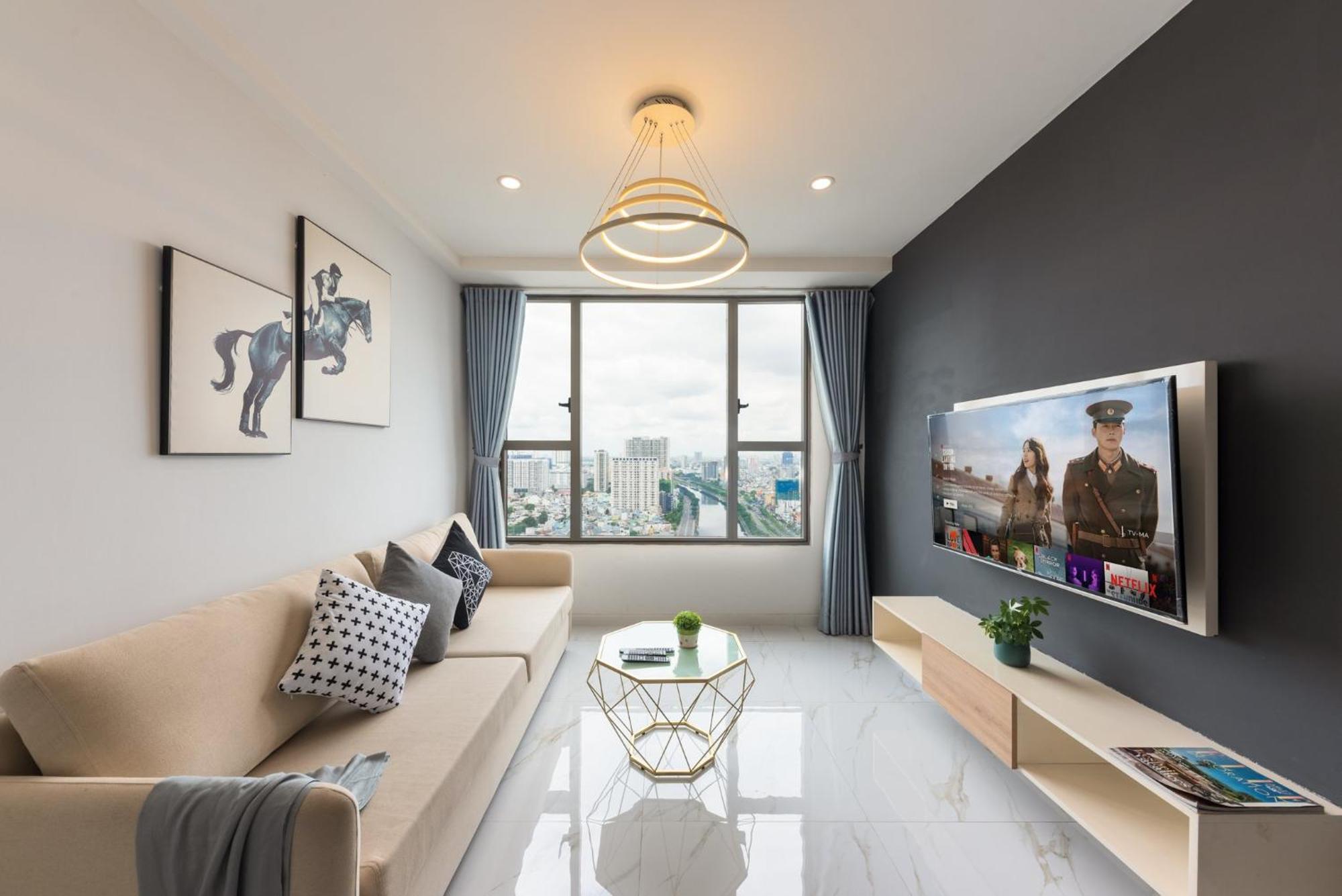 Chau Apartments - Infinity Pool- Ben Thanh Ho Chi Minh City Bagian luar foto